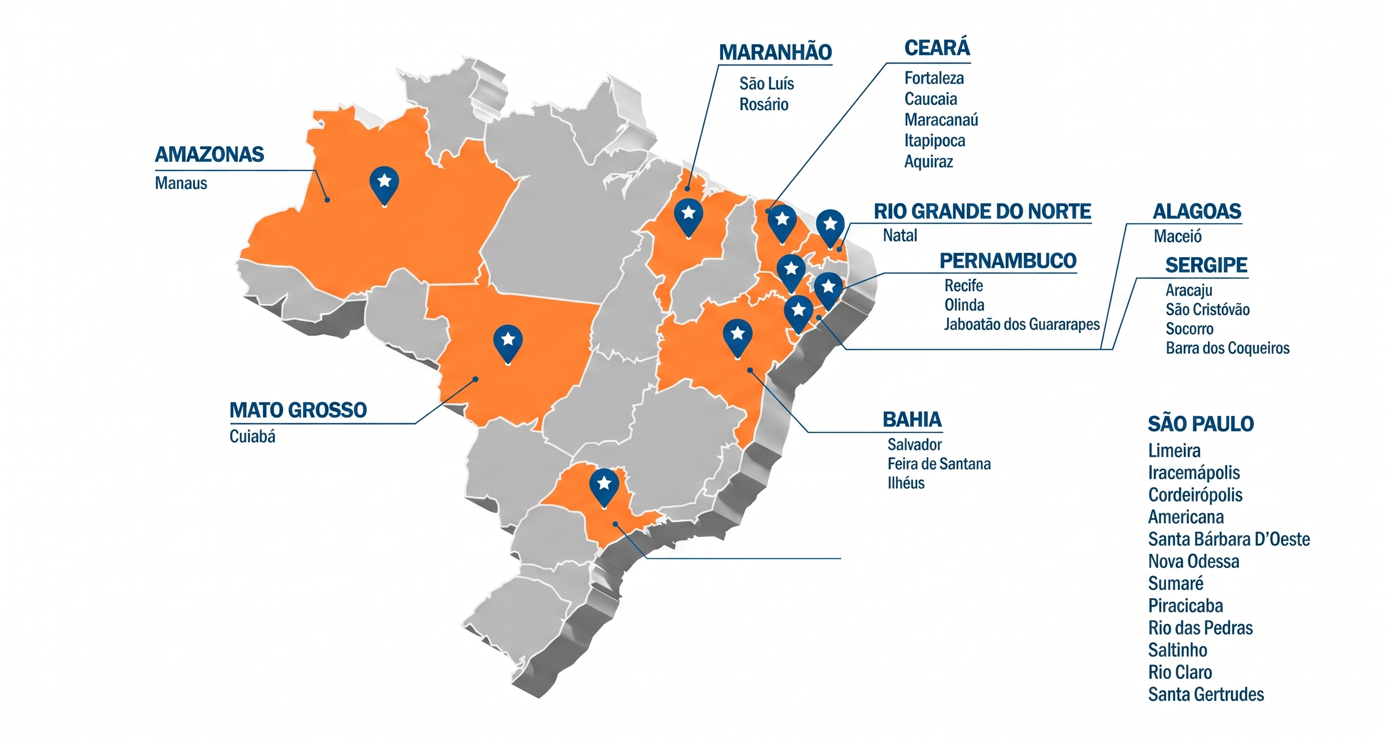 Mapa de cobertura Vitalmed
